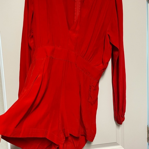 Motel Rocks Red Romper - Picture 6 of 7